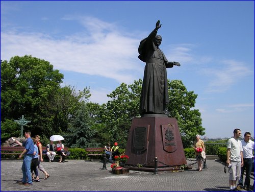 Monumento di Giovanni Paolo II a Czestochowa